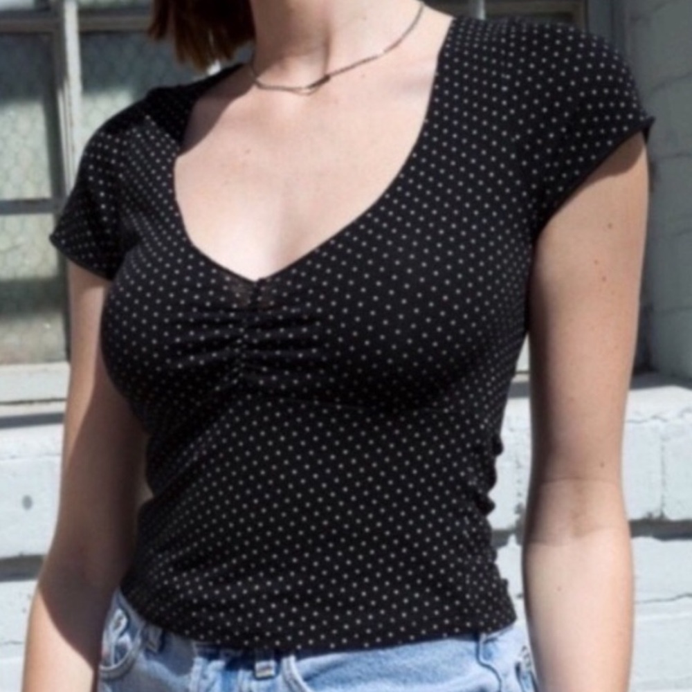 Brandy Melville Ruched Top